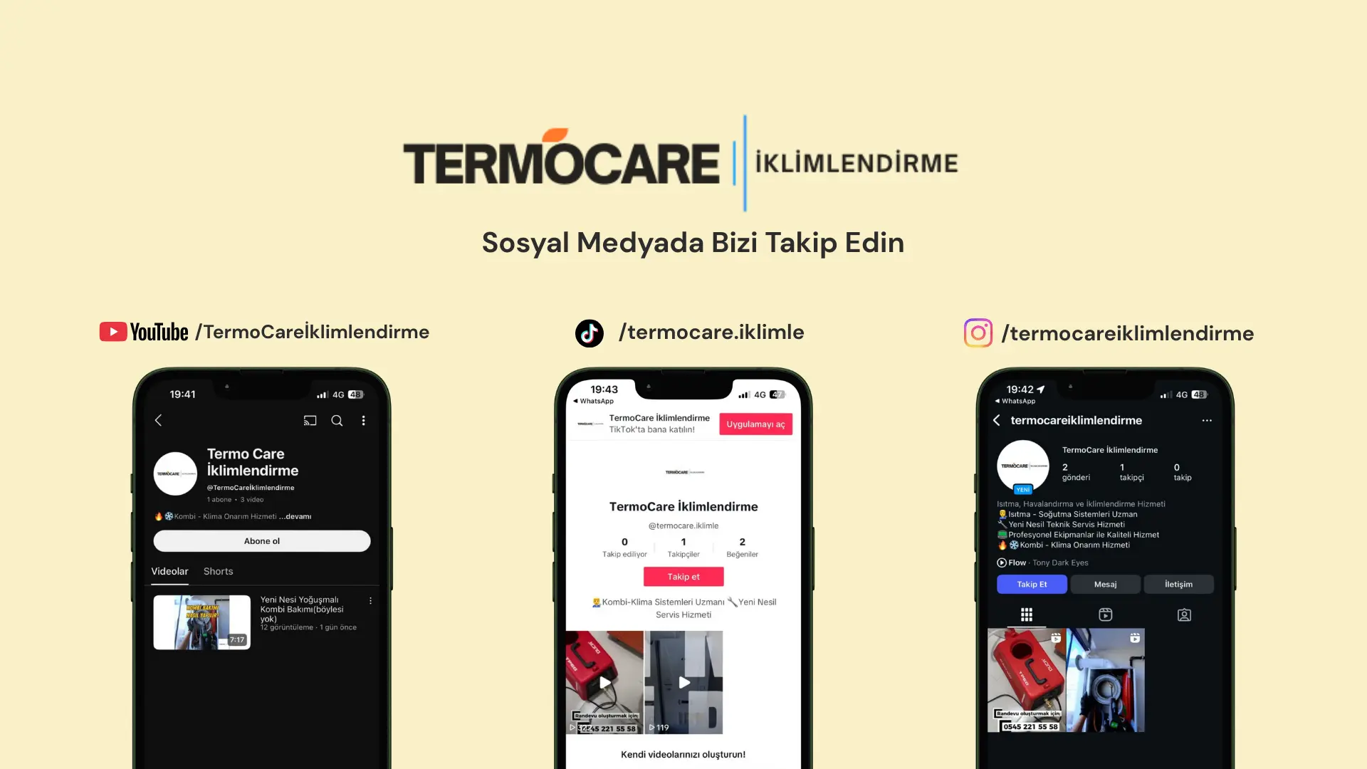 sosyal medyada bizi takip edin